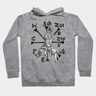 VomTag. Medieval Renaissance Swordsman Hoodie